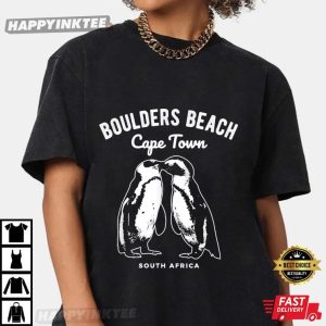 Boulders Beach Cape Town South Africa Penguin T Shirt (1)