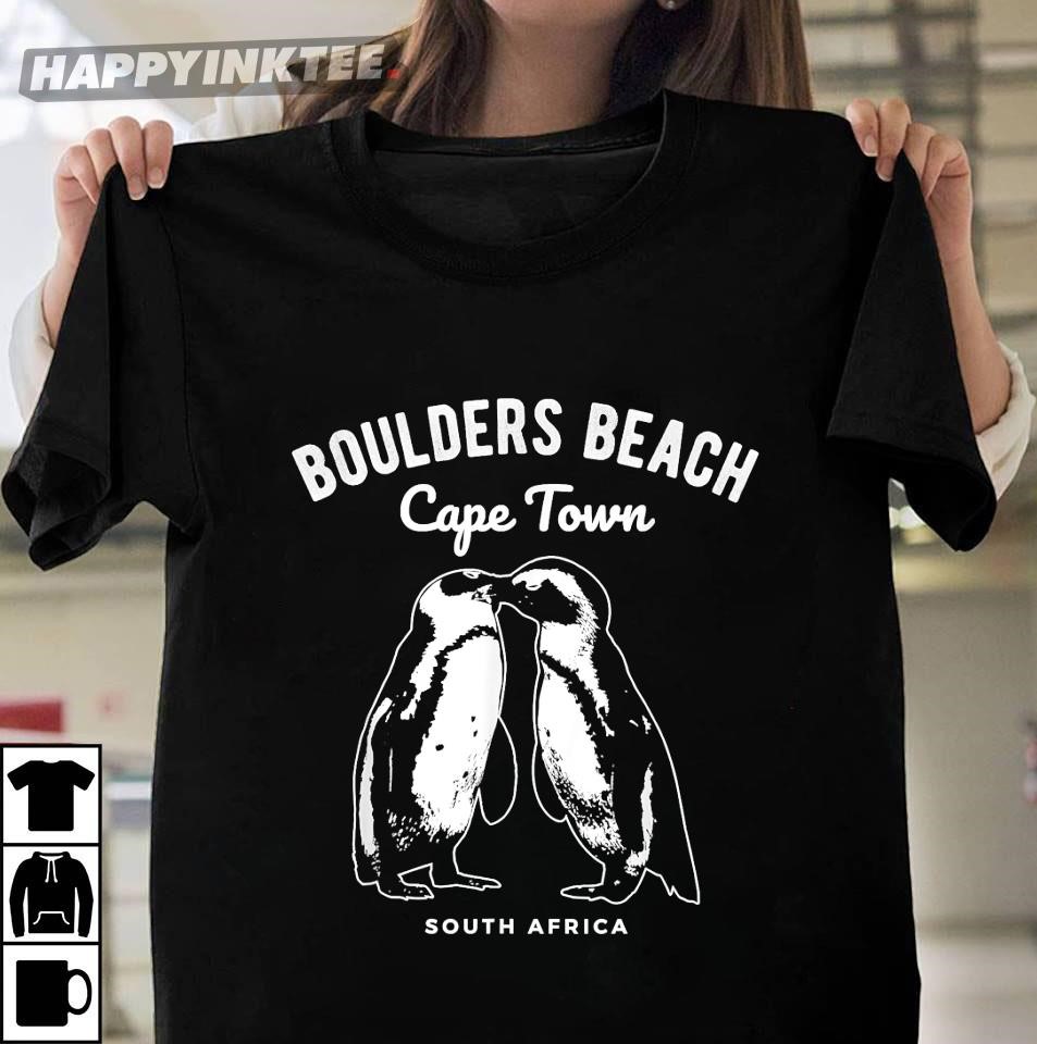 Boulders Beach Cape Town South Africa Penguin T-Shirt Boulders Beach Cape Town South Africa Penguin T-Shirt