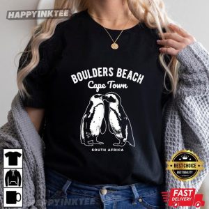 Boulders Beach Cape Town South Africa Penguin T-Shirt