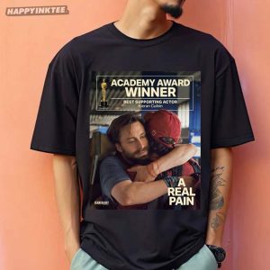 Kieran Culkin Academy Award Winner Best Supporting Actor T-Shirt