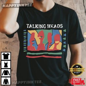 Talking Heads Vintage Artistic Graphic Music T Shirt (4)