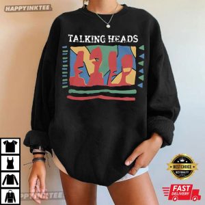 Talking Heads Vintage Artistic Graphic Music T Shirt (1)