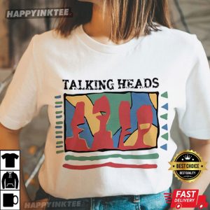 Talking Heads Vintage Artistic Graphic Music T-Shirt