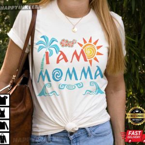 Moana Mom I Am Momma Disney Movies Comfort Colors T Shirt (2)