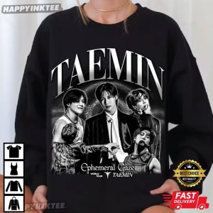 Taemin Ephemeral Gaze World Tour Kpop Music T Shirt (2)