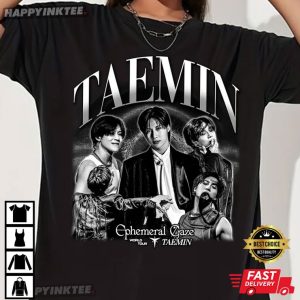 Taemin Ephemeral Gaze World Tour Kpop Music T-Shirt