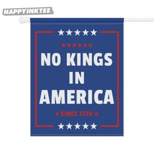 No Kings In America Anti Trump Flag