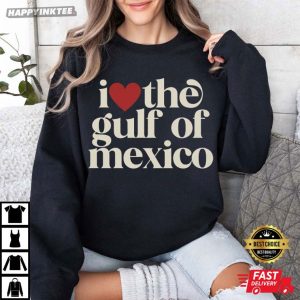 I Love The Gulf Of Mexico Mexican Pride T Shirt (1)
