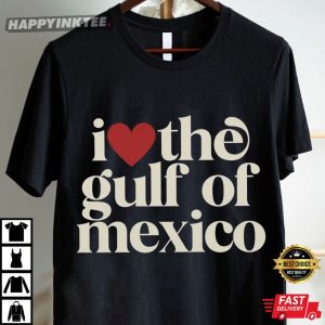 I Love The Gulf Of Mexico Mexican Pride T Shirt (2)
