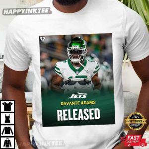 Davante Adams Released by New York Jets T-Shirt