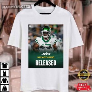 Davante Adams Released by New York Jets T Shirt (2)