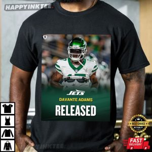 Davante Adams Released by New York Jets T Shirt (3)