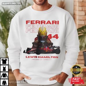 Lewis Hamilton Racing Gift F1 Ferrari 2025 Season T Shirt (1)