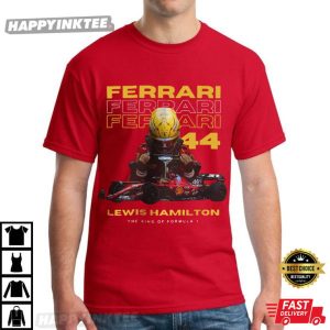 Lewis Hamilton Racing Gift F1 Ferrari 2025 Season T Shirt (4)