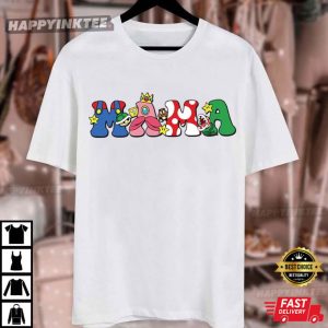 Super Mario Mama Movie Series Mother’s Day T Shirt 2 (1)