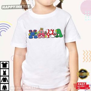 Super Mario Mama Movie Series Mother’s Day T Shirt 1 (1)