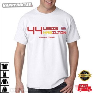 Lewis Hamilton Scuderia Ferrari F1 2025 Formula 1 Driver T-Shirt