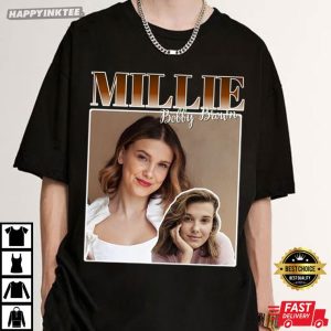 Millie Bobby Brown Classic Bootleg Style T Shirt (4)