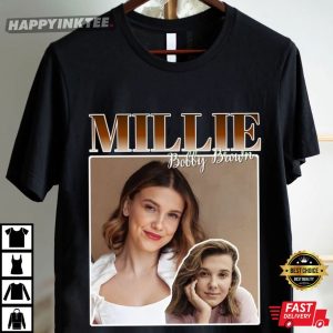 Millie Bobby Brown Classic Bootleg Style T Shirt (2)