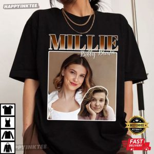 Millie Bobby Brown Classic Bootleg Style T-Shirt