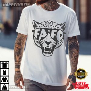 FAFO Fuck Around And Find Out Leopard Sunglasses T Shirt (3)