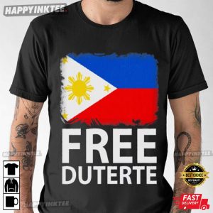 Free Duterte Philippines Supporter Political T Shirt (2)