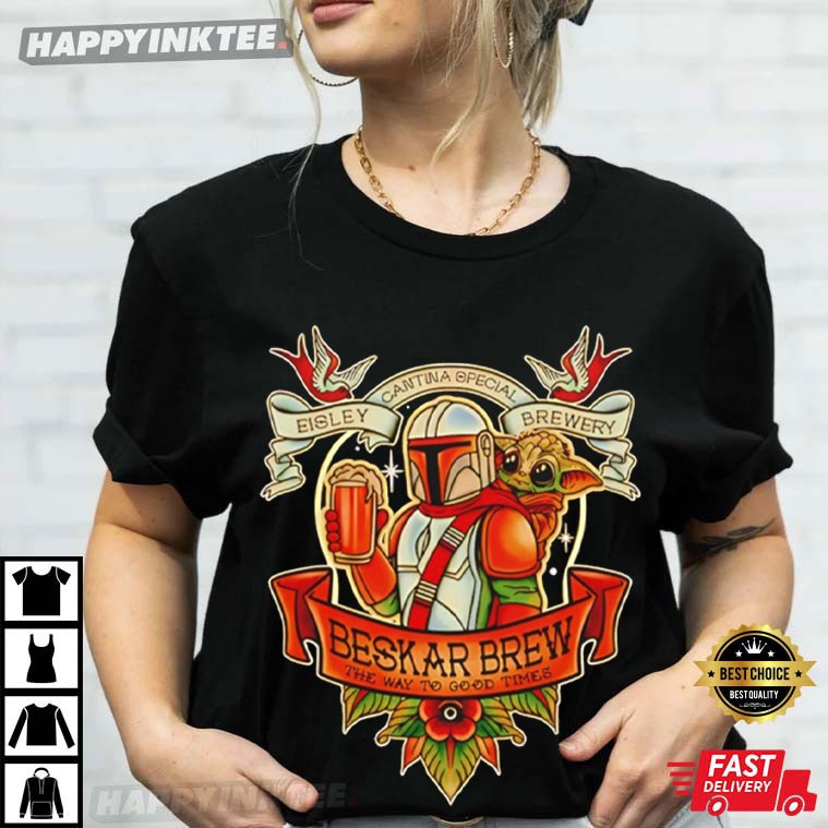 Beskar Brew The Way To Good Time Ashoka T-Shirt Beskar Brew The Way To Good Time Ashoka T-Shirt