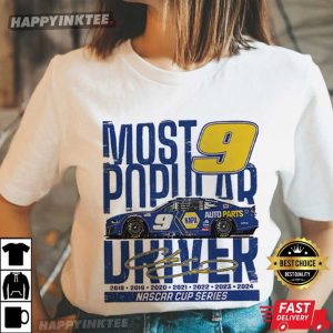 Chase Elliott Hendrick Motorsports Most Popular Driver T Shirt (4)
