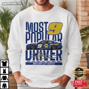 Chase Elliott Hendrick Motorsports Most Popular Driver T Shirt (1)