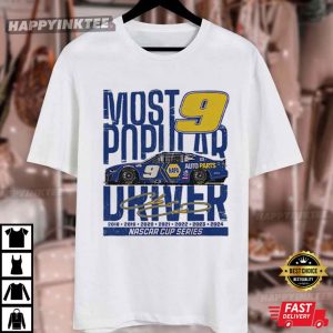 Chase Elliott Hendrick Motorsports Most Popular Driver T Shirt (2)