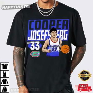 Cooper Josefsberg Florida Gators Cartoon Basketball T-Shirt