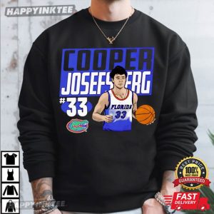 Cooper Josefsberg Florida Gators Cartoon Basketball T Shirt (1)