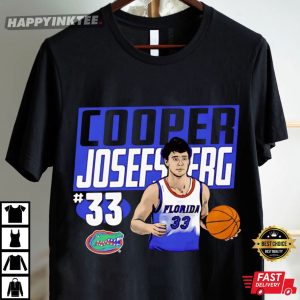 Cooper Josefsberg Florida Gators Cartoon Basketball T Shirt (2)