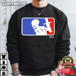 RPG Skeleton Essential Logo MLB T Shirt (2)