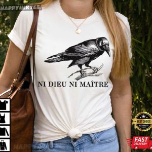 Ni Dieu Ni Maître Neither God nor Master Anti Authoritarian T Shirt (4)
