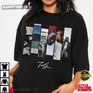 Kendrick Lamar Full Albums Discography Music Rap T Shirt (4)