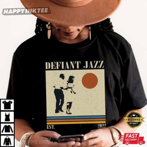 Defiant Jazz Severance Tv Show Vintage T Shirt (4)