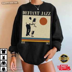Defiant Jazz Severance Tv Show Vintage T Shirt (1)