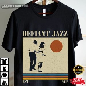 Defiant Jazz Severance Tv Show Vintage T Shirt (3)