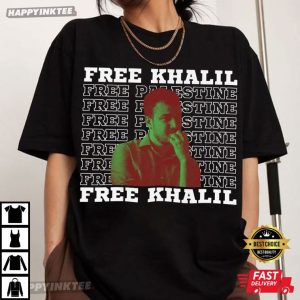 Free Mahmoud Khalil Support Palestine T-Shirt