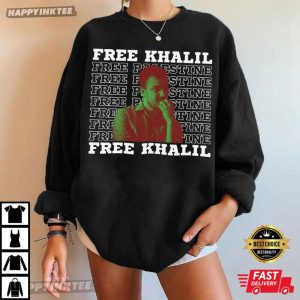 Free Mahmoud Khalil Support Palestine T Shirt (1)