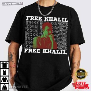 Free Mahmoud Khalil Support Palestine T Shirt (3)