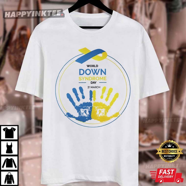 World Down Syndrome Day 21 March Awareness T-Shirt World Down Syndrome Day 21 March Awareness T-Shirt