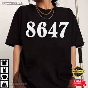 8647 Anti Trump FDT Politics T Shirt