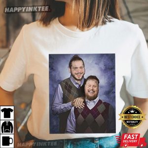 Post Malone And Jelly Roll Step Brothers Funny Music T Shirt (4)