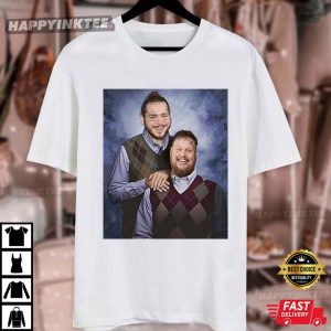 Post Malone And Jelly Roll Step Brothers Funny Music T Shirt (2)
