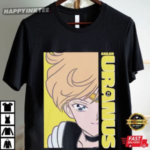 Sailor Moon Uranus Face Anime T Shirt (2)