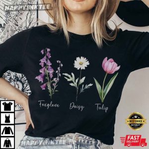 Foxglove Daisy Tulip FDT Anti Trump T-Shirt