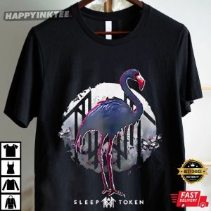 Sleep Token The Even In Arcadia Tour 2025 Flamingo T Shirt (2)