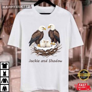 Jackie And Shadow Bald Eagle Lover T Shirt (2)